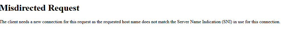 Cloudflare SaaS 自定义回源多服务器 Full Strict SSL 报 526 / 421 Misdirected Request 原因与解决方法